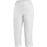 Dámské Elegantní kalhoty v bílé barvě z kepru ve velikosti XXL 