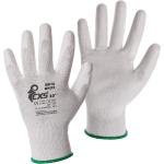 Pánské Pletené rukavice v bílé barvě z polyesteru ve velikosti 10 