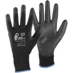 Pánské Pletené rukavice v černé barvě z polyesteru 