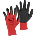 Pánské Pletené rukavice v červené barvě z polyesteru ve velikosti 10 