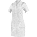 Dámské Šaty ke kolenům v bílé barvě ve velikosti 10 XL s krátkým rukávem 