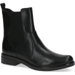 Dámské Chelsea boots Caprice v černé barvě ze syntetiky ve velikosti 40 