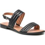 Dámské Vycházkové sandály Caprice v černé barvě ve velikosti 38 ve slevě na léto 