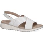 Dámské Vycházkové sandály Caprice v bílé barvě v moderním stylu ze syntetiky ve velikosti 42 na léto 
