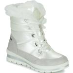 Dámské Zimní boty Caprice v bílé barvě ve velikosti 40,5 s výškou podpatku do 3 cm na zimu 