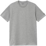 Pánská  Trička s krátkým rukávem Carhartt Work In Progress v šedé barvě z bavlny ve velikosti L s krátkým rukávem ve slevě 