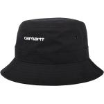 Pánské Bucket klobouky Carhartt Work In Progress v černé barvě z bavlny ve velikosti L 