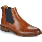 Pánské Kožené kotníkové boty Casual Attitude v hnědé barvě v ležérním stylu ve velikosti 46 s výškou podpatku do 3 cm 