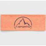 Dámské Sportovní čelenky La Sportiva v oranžové barvě z polyesteru ve velikosti S 
