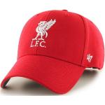 Čepice 47brand Liverpool FC červená barva, s aplikací, EPL-MVP04WBV-RDB