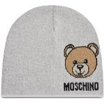 Dámské Designer Zimní čepice Moschino v šedé barvě ve velikosti 0 ve slevě 