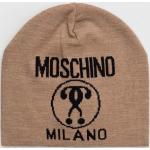 Dámské Designer Čepice Moschino v béžové barvě ve velikosti Onesize 