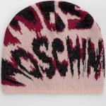 Dámské Designer Čepice Moschino v růžové barvě ve velikosti Onesize 