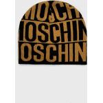 Dámské Designer Čepice Moschino v žluté barvě z viskózy ve velikosti Onesize ve slevě 
