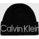 Dámské Designer Čepice Calvin Klein v černé barvě z viskózy ve velikosti Onesize 