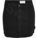 Dámské Mini sukně Noisy May v černé barvě z džínoviny ve velikosti S mini 
