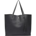 Dámské Elegantní kabelky v černé barvě v elegantním stylu ve slevě 