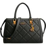 Dámské Luxusní kabelky Guess v černé barvě z koženky 