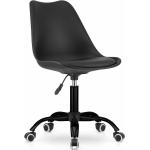 Kancelářské židle v černé barvě z polyuretanu 
