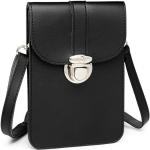 Dámské Elegantní kabelky v černé barvě v elegantním stylu z plastu s vnitřním organizérem ve slevě 