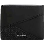 Pánské Designer Luxusní peněženky Calvin Klein v šedé barvě z polyuretanu 
