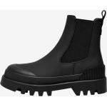 Dámské Chelsea boots ONLY v černé barvě z koženky ve velikosti 40 