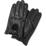 Pánské Kožené rukavice Fawler v černé barvě 