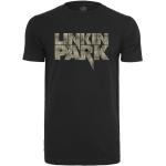 Pánská  Trička s krátkým rukávem MERCHCODE v černé barvě s krátkým rukávem s motivem Linkin Park 