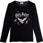 Černé Tričko S Dlouhým Rukávem Harry Potter