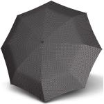 Dámské Deštníky Doppler v černé barvě v elegantním stylu s puntíkovaným vzorem ve slevě 