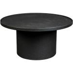 Konferenční stolky Dutchbone v černé barvě v elegantním stylu kulaté 