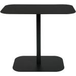 Odkládací stolky Zuiver v černé barvě v minimalistickém stylu z kovu obdélníkové 