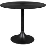 Jídelní stoly Bold Monkey v černé barvě ve stylu art deco kulaté 