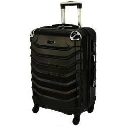 Černý skořepinový cestovní kufr "Premium" - vel. M, L, XL