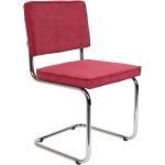 Jídelní židle Zuiver v červené barvě v elegantním stylu z plastu 