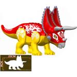 Dinosauři v červené barvě z plastu s motivem Dinosaurus s tématem dinosauři 