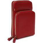 Dámské Elegantní kabelky New Berry v červené barvě v elegantním stylu s vnitřním organizérem ve slevě 