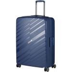 Plastové kufry March v tmavě modré barvě v moderním stylu 