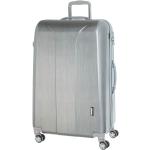 Plastové kufry March ve stříbrné barvě v moderním stylu z plastu 