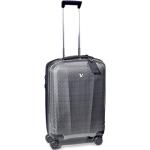 Plastové kufry Roncato v šedé barvě v elegantním stylu z plastu 