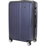 Abs kufry v modré barvě z plastu s integrovaným zámkem o objemu 90 l 