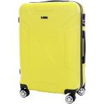 Abs kufry v žluté barvě s integrovaným zámkem o objemu 60 l 