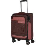 Textilní kufry Travelite v růžové barvě z látky 