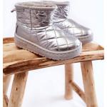 Pánské Kotníkové boty Big Star v šedé barvě z polyuretanu ve velikosti 32 veganské ve slevě na zimu 