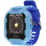 Náramkové hodinky v modré barvě GPS vhodné na Sport s dotykovým displejem 