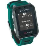 Náramkové hodinky v zelené barvě GPS 