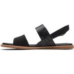 Dámské Kožené sandály Clarks v černé barvě z kůže ve velikosti 36 ve slevě na léto 