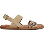 Dámské Kožené sandály Clarks v béžové barvě ve velikosti 36 ve slevě na léto 