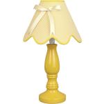 Dětské stolní lampičky v žluté barvě kompatibilní s E14 