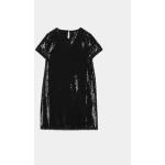 Dětské šaty Coccodrillo v černé barvě v elegantním stylu ze syntetiky ve velikosti 13/14 let ve slevě 